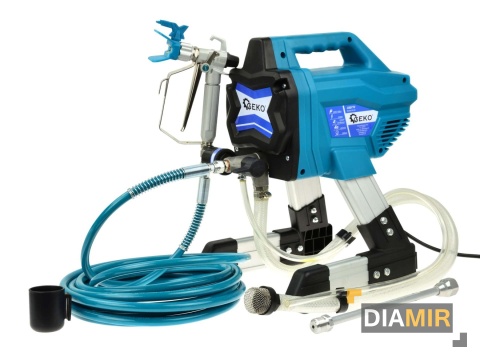 AGREGAT MALARSKI HYDRODYNAMICZNY + OSPRZĘT PISTOLET WĄŻ 200 BAR