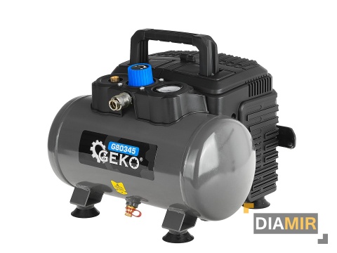 KOMPRESOR BEZOLEJOWY SPRĘŻARKA POWIETRZA 6L 8BAR 1200W WARSZTATOWY MANOMETR