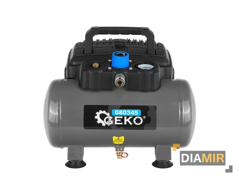 KOMPRESOR BEZOLEJOWY SPRĘŻARKA POWIETRZA 6L 8BAR 1200W WARSZTATOWY MANOMETR