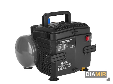 KOMPRESOR BEZOLEJOWY SPRĘŻARKA POWIETRZA 6L 8BAR 1200W WARSZTATOWY MANOMETR