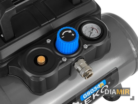 KOMPRESOR BEZOLEJOWY SPRĘŻARKA POWIETRZA 6L 8BAR 1200W WARSZTATOWY MANOMETR