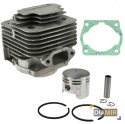 CYLINDER TŁOK DO KOSY 44MM 52CC ZESTAW USZCZELKA PIERŚCIENIE SEGERY