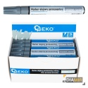MARKER PISAK OLEJOWY PERMANENTNY OKRĄGŁY WODOODPORNY SREBRNY