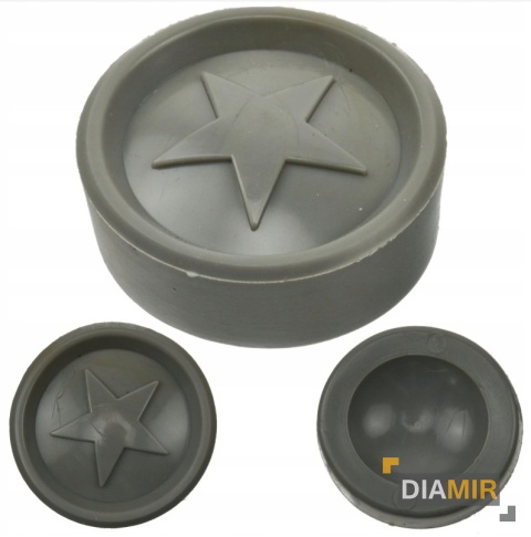 NAKŁADKA GUMOWA MAŁA DO PODNOŚNIKA HYDRAULICZNEGO ŻABY 2T 2,5T