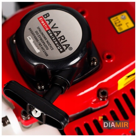 NOŻYCE SPALINOWE DO ŻYWOPŁOTU Z OBROTOWĄ RĄCZKĄ 4,9 KM 51cm