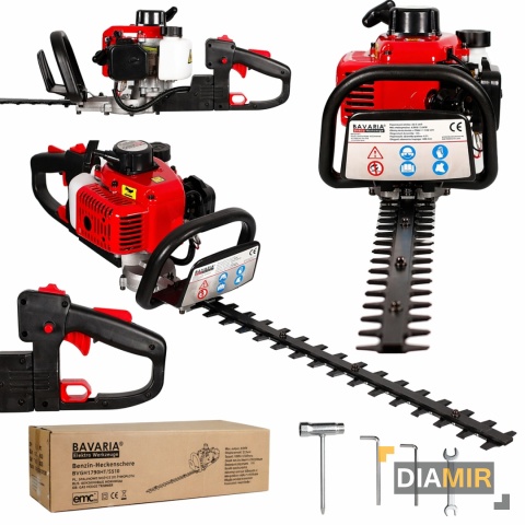 NOŻYCE SPALINOWE DO ŻYWOPŁOTU Z OBROTOWĄ RĄCZKĄ 4,9 KM 51cm