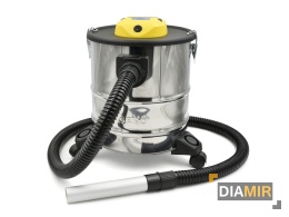 ODKURZACZ KOMINKOWY POPIOŁU 1600W 20L NA KÓŁKACH HEPA ZIMNY POPIÓŁ