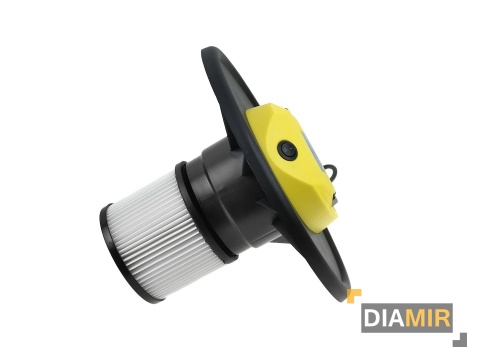 ODKURZACZ KOMINKOWY POPIOŁU 1600W 20L NA KÓŁKACH HEPA ZIMNY POPIÓŁ