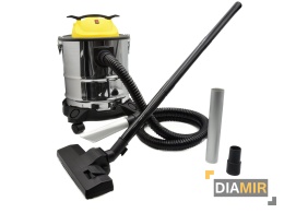 ODKURZACZ PRZEMYSŁOWY SEPARATOR POPIOŁU 20L KOMINKA GRILLA 1600W OTRZĄSACZ