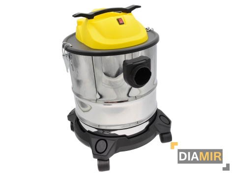 ODKURZACZ PRZEMYSŁOWY SEPARATOR POPIOŁU 20L KOMINKA GRILLA 1600W OTRZĄSACZ