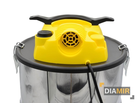 ODKURZACZ PRZEMYSŁOWY SEPARATOR POPIOŁU 20L KOMINKA GRILLA 1600W OTRZĄSACZ