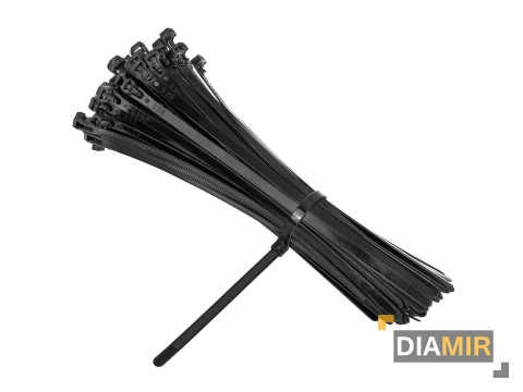 OPASKI ZACISKOWE TRYTYTKI WIELOKROTNEGO UŻYTKU WIELORAZOWE UV 7,5 x 300mm 100 szt.