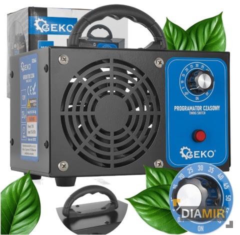 OZONATOR POWIETRZA 28000MG OCZYSZCZACZ GENERATOR OZONU TIMER 60MIN DOM AUTO