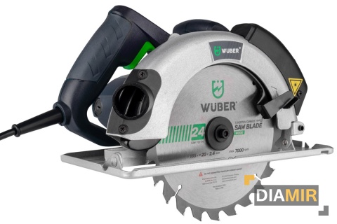 PILARKA TARCZOWA RĘCZNA NAJAZDOWA 2400W 185 mm LASER REGULACJA KĄTA