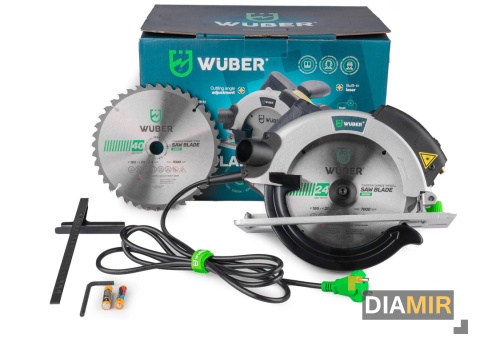 PILARKA TARCZOWA RĘCZNA NAJAZDOWA 2400W 185 mm LASER REGULACJA KĄTA