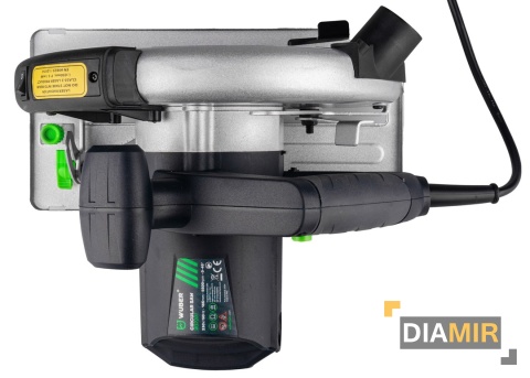 PILARKA TARCZOWA RĘCZNA NAJAZDOWA 2400W 185 mm LASER REGULACJA KĄTA