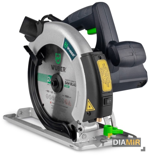 PILARKA TARCZOWA RĘCZNA NAJAZDOWA 2400W 185 mm LASER REGULACJA KĄTA