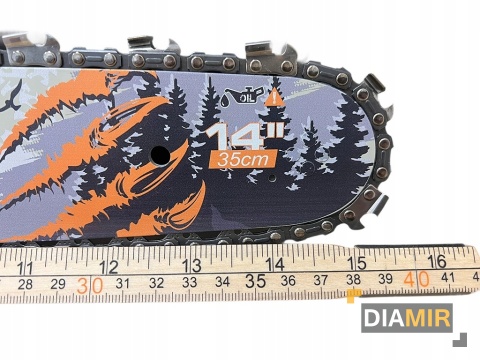 PROWADNICA DO PIŁY SPALINOWEJ 14'' 3/8 1,3MM + 2 ŁAŃCUCHY 50 OGNIW STIHL