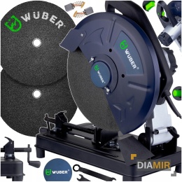 PRZECINARKA DO METALU UKOŚNICA GUMÓWKA 2950 W + TARCZA 350 mm