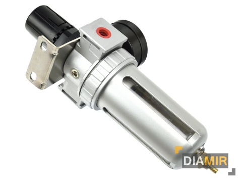 REDUKTOR CIŚNIENIA POWIETRZA Z FILTREM ODWADNIACZ SMAROWANIE 3/8"