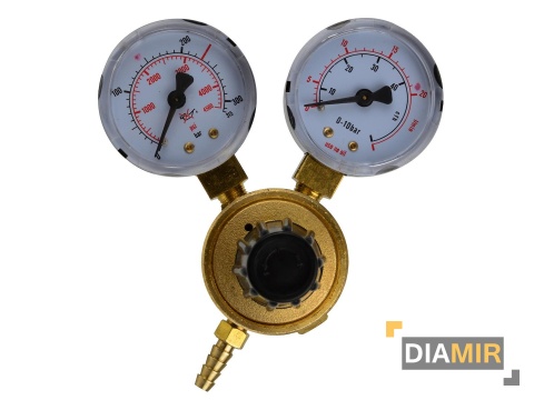 REDUKTOR DWA ZEGARY CO2 ARGON DO MIGOMATU MIG MAG TIG BUTLI GAZ TIG