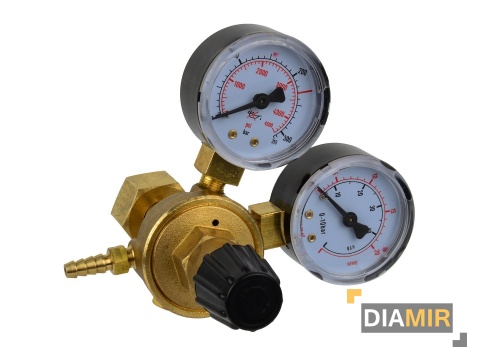 REDUKTOR DWA ZEGARY CO2 ARGON DO MIGOMATU MIG MAG TIG BUTLI GAZ TIG