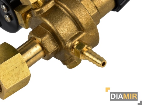 REDUKTOR DWA ZEGARY CO2 ARGON DO MIGOMATU MIG MAG TIG BUTLI GAZ TIG