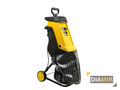 ROZDRABNIACZ RĘBAK DO GAŁĘZI 2000 W 39 MM OGRODOWY ELEKTRYCZNY
