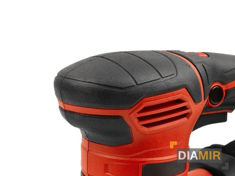 Szlifierka Mimośrodowa Oscylacyjna Elektryczna 125mm 1200W Na Rzep + Worek