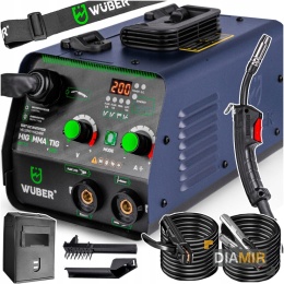 SPAWARKA INWERTOROWA MIGOMAT MIG FLUX MMA TIG 15-200 A 230 3,7 kVA