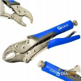 SZCZYPCE ZACISKOWE TYPU MORSE 250MM 10" CRV SPAWALNICZE ERGONOMICZNE GUMOWANE