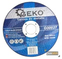 TARCZA CIĘCIA METALU STALI PROFILI RUR 125x1,0x22 UNIWERSALNA 80m/s