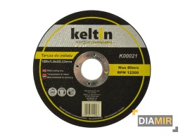 TARCZA DO METALU 125x1,2 MM CIĘCIE STALI PROFILI RUR I BLACHY