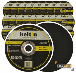 TARCZA DO METALU 125x1,2 MM CIĘCIE STALI PROFILI RUR I BLACHY