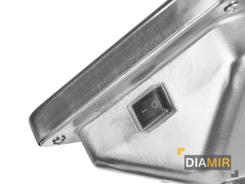 WAGA MAGAZYNOWA SKLEPOWA 30x40cm PLATFORMOWA ELEKTRONICZNA LCD 150kg OPARCIE