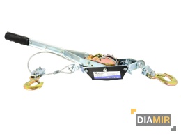 WCIĄGARKA WYCIĄGARKA NACIĄGARKA LINOWA DŹWIGNIOWA 2,5m 2T HAKI