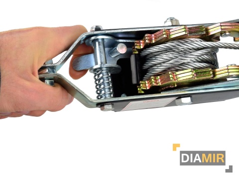 WCIĄGARKA WYCIĄGARKA NACIĄGARKA LINOWA DŹWIGNIOWA 2,5m 2T HAKI