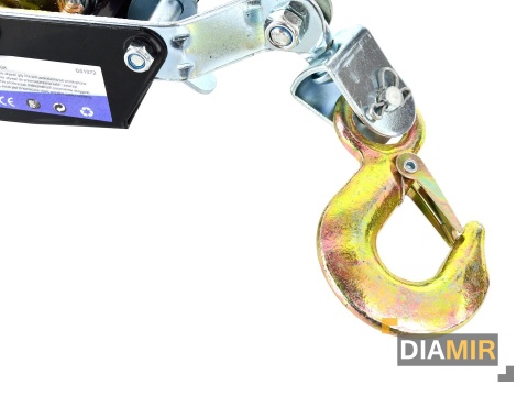 WCIĄGARKA WYCIĄGARKA NACIĄGARKA LINOWA DŹWIGNIOWA 2,5m 2T HAKI