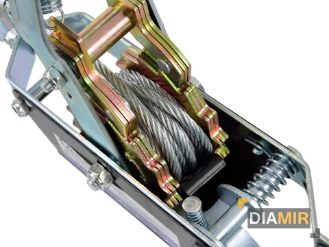 WCIĄGARKA WYCIĄGARKA NACIĄGARKA LINOWA DŹWIGNIOWA 2,5m 2T HAKI