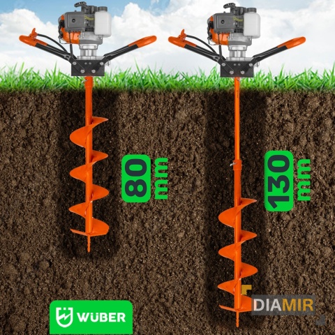 WIERTNICA SPALINOWA GLEBOWA 5,2KM 3,8kW ŚWIDER DO ZIEMI GLEBY