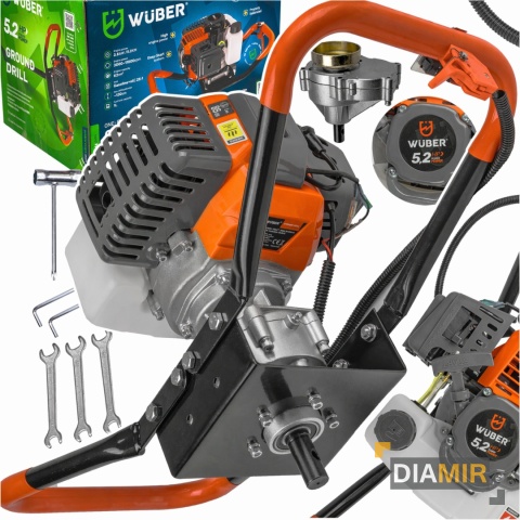 WIERTNICA SPALINOWA GLEBOWA 5,2KM 3,8kW ŚWIDER DO ZIEMI GLEBY