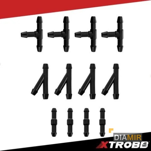 ZESTAW NAPRAWCZY DO SRYSKIWACZY ZRASZACZY WĘŻYK WĄŻ 2m ZŁĄCZKI TRÓJNIKI T Y