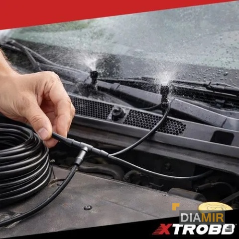 ZESTAW NAPRAWCZY DO SRYSKIWACZY ZRASZACZY WĘŻYK WĄŻ 2m ZŁĄCZKI TRÓJNIKI T Y