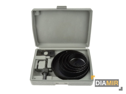 ZESTAW OTWORNIC OTWORNICE DO DREWNA 8 EL 64-127mm WALIZKA