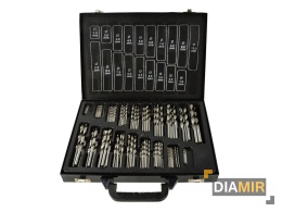 ZESTAW WIERTEŁ WIERTŁA DO METALU HSS 170SZT 1-10MM WALIZKA
