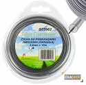 ŻYŁKA DO KOSY 2.4MM ZBROJONA OKRĄGŁA 15M RDZEŃ STALOWY ODPORNA ŻYŁKA