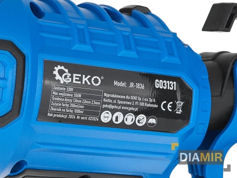 AGREGAT 400W ELEKTRYCZNY PISTOLET NATRYSKOWY MALARSKI 1,8 I 2,5MM + NASADKI