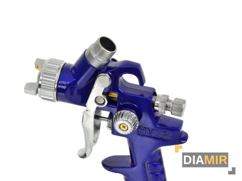 PISTOLET LAKIERNICZY MINI HVLP 0,8 MM ZBIORNIK 125ml DO MALOWANIA