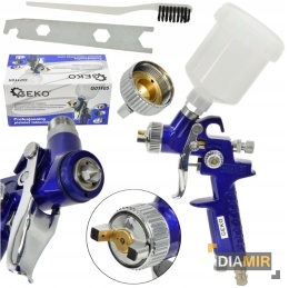 PISTOLET LAKIERNICZY MINI HVLP 0,8 MM ZBIORNIK 125ml DO MALOWANIA