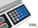 ELEKTRONICZNA BEZPRZEWODOWA WAGA SKLEPOWA LCD 40KG AKUMULATOROWA 2g
